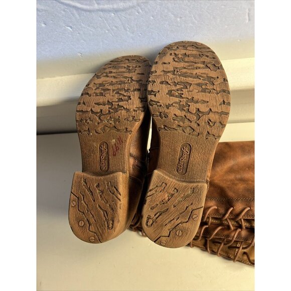 Eurosoft Women's Selden Boots Size 6.5M Brown Corset Lace Tall Boots (ES0007398) - Picture 5 of 9